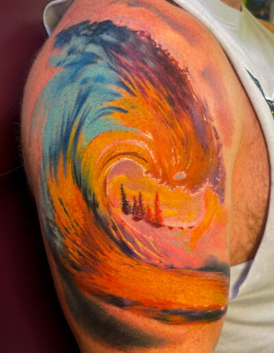Mike Beard Tattoo Artist - BTB Tattoo 010
