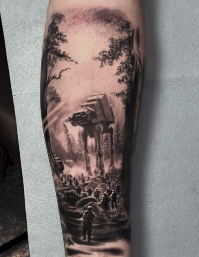 Mike Beard Tattoo Artist - BTB Tattoo 009